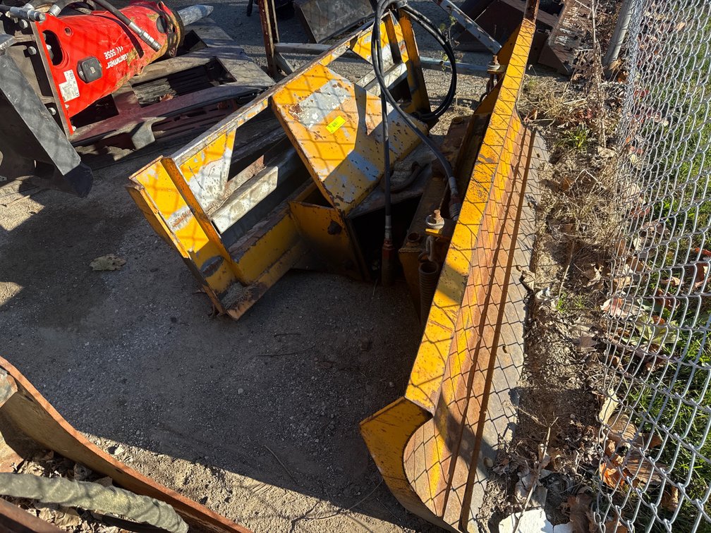 O- Snow Blow Attachment For Mini Skid Steer