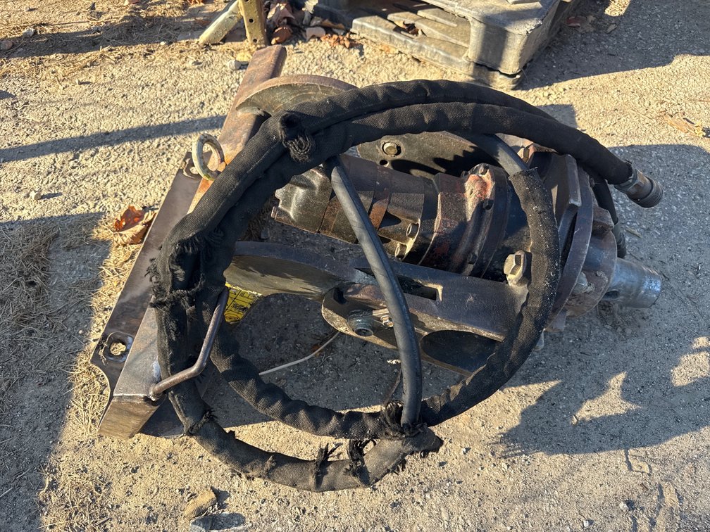 O- Auger Attachment For Mini Skid Steer