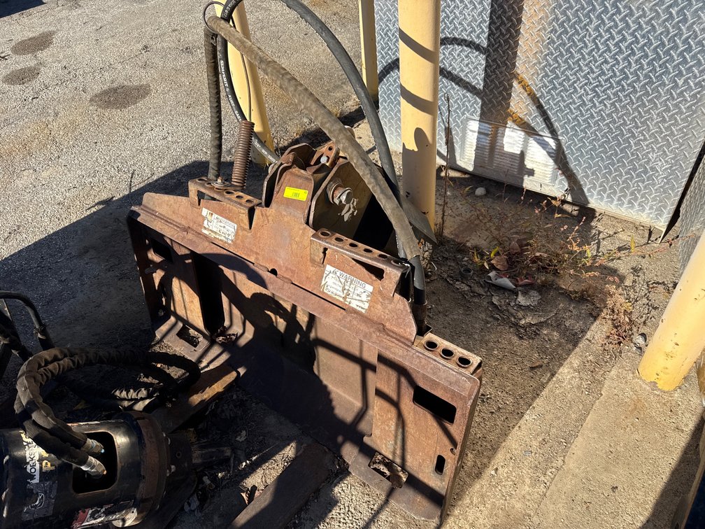 O- Auger Attachment For Skid Steer