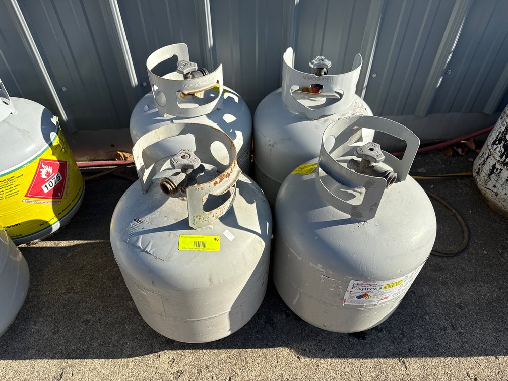 O- (4) Propane Tanks