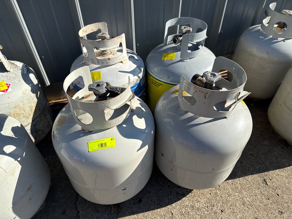 O- (4) Propane Tanks