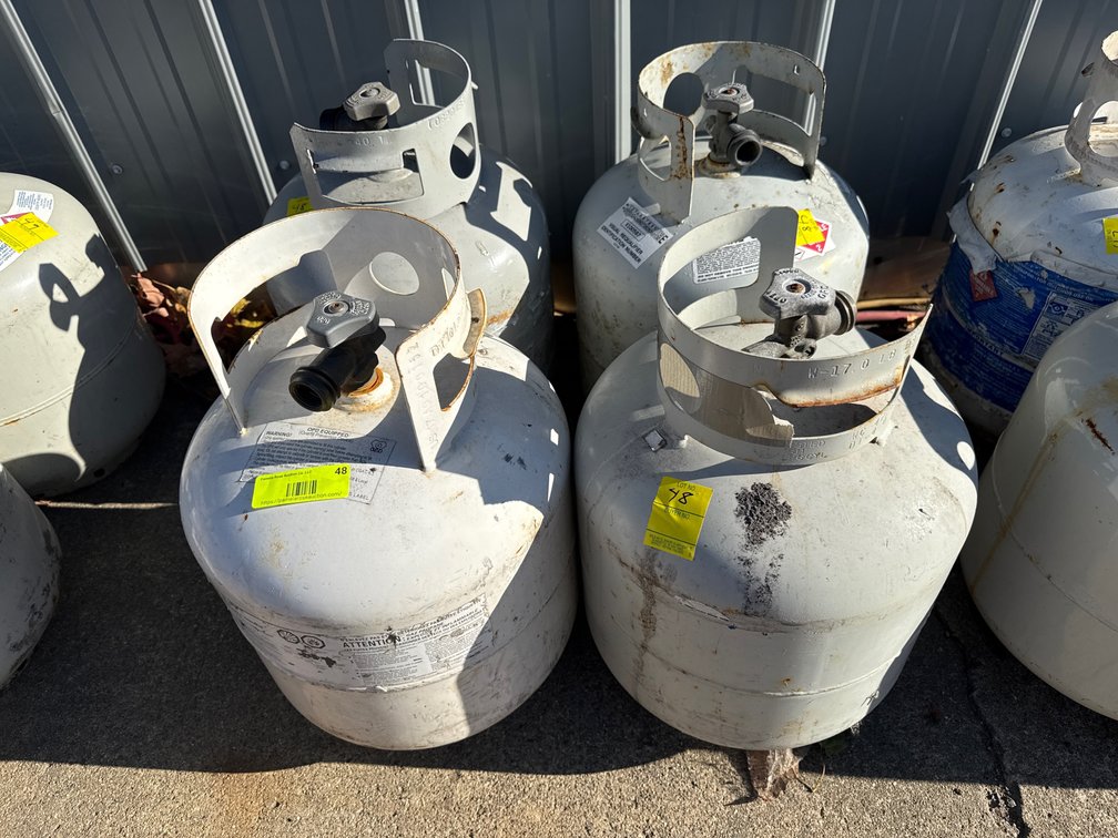 O- (4) Propane Tanks