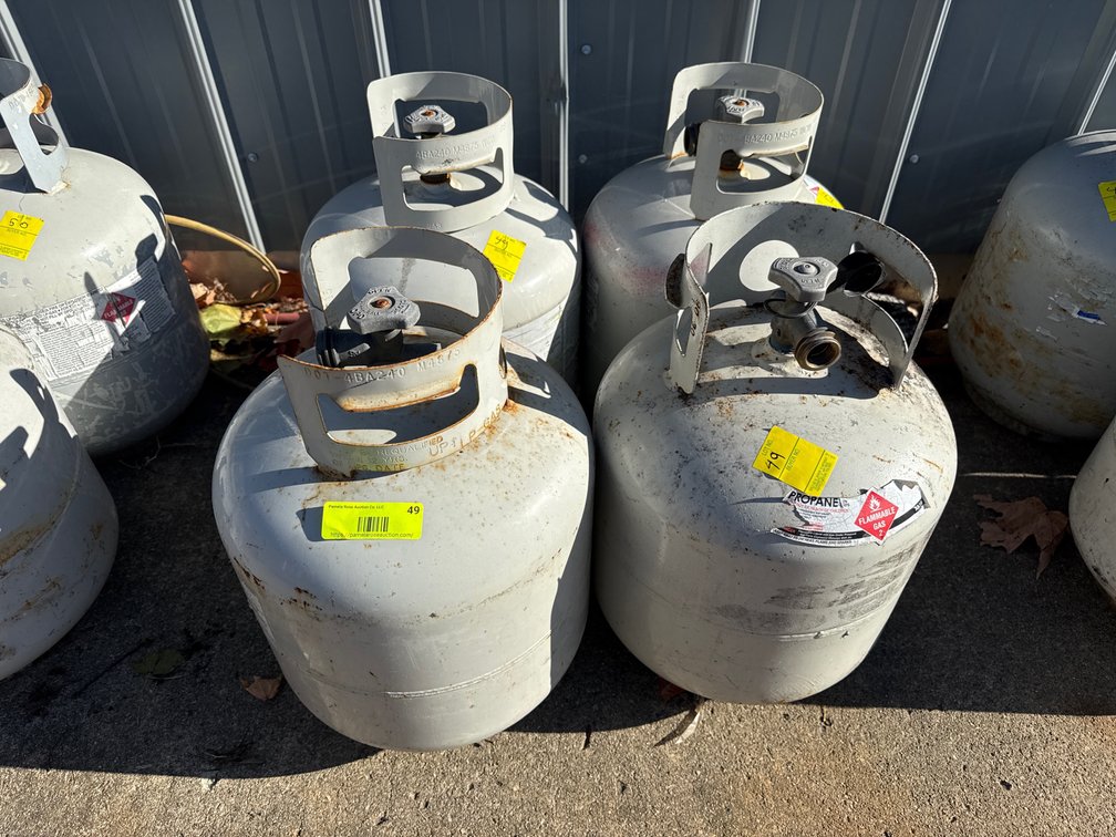 O- (4) Propane Tanks