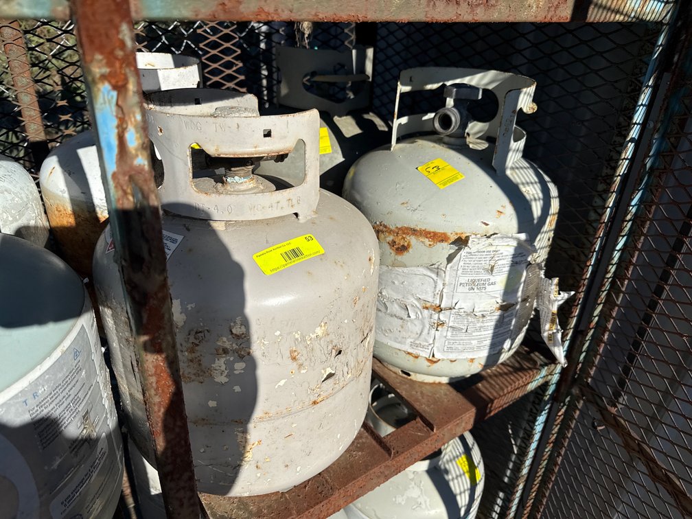 O- (4) Propane Tanks