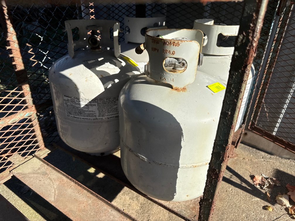 O- (4) Propane Tanks