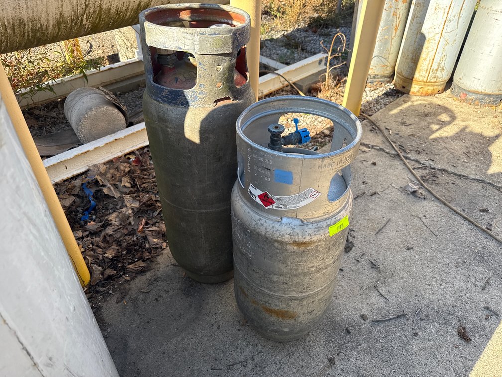 O- (2) Propane Tanks