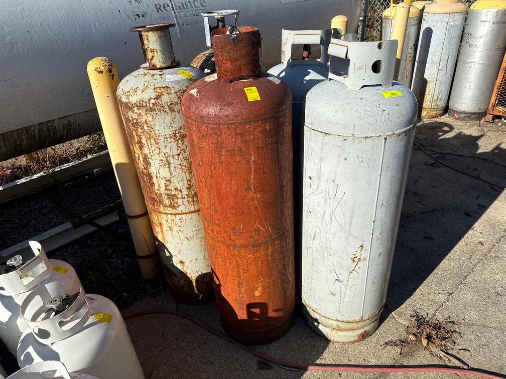 O- (5) Propane Tanks