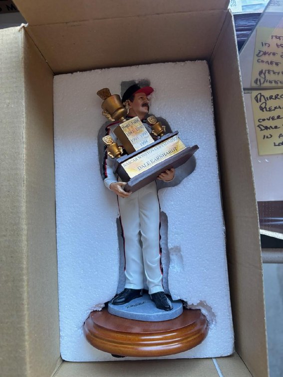 Dale Earnhardt Winston Cup Champion Figurine