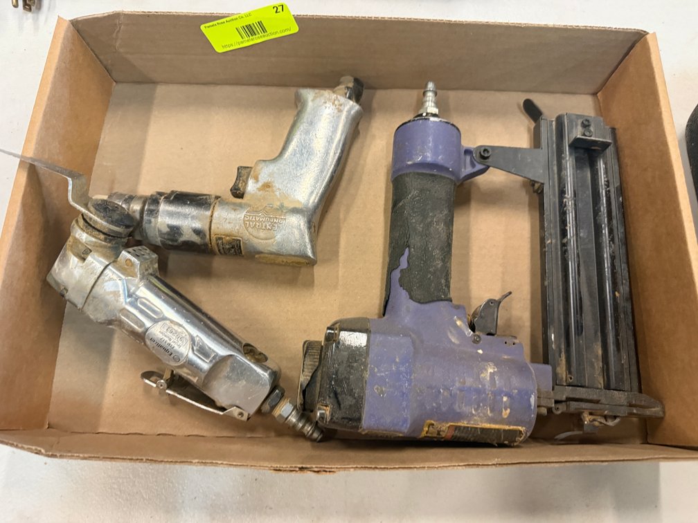 Air Stapler, Air Chisel, & Air Drill