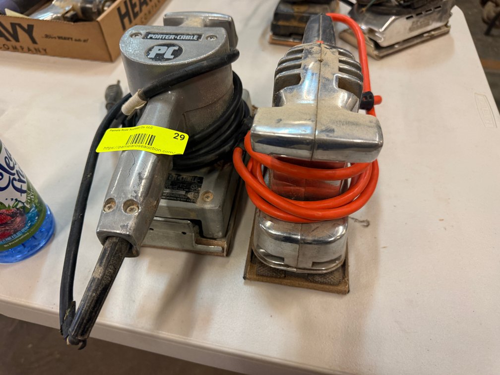 Porter Cable & Black & Decker Sander