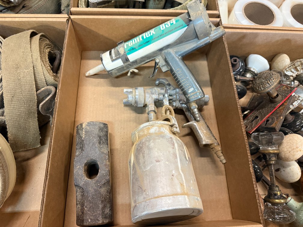 Caulk Gun, Air Spray Gun