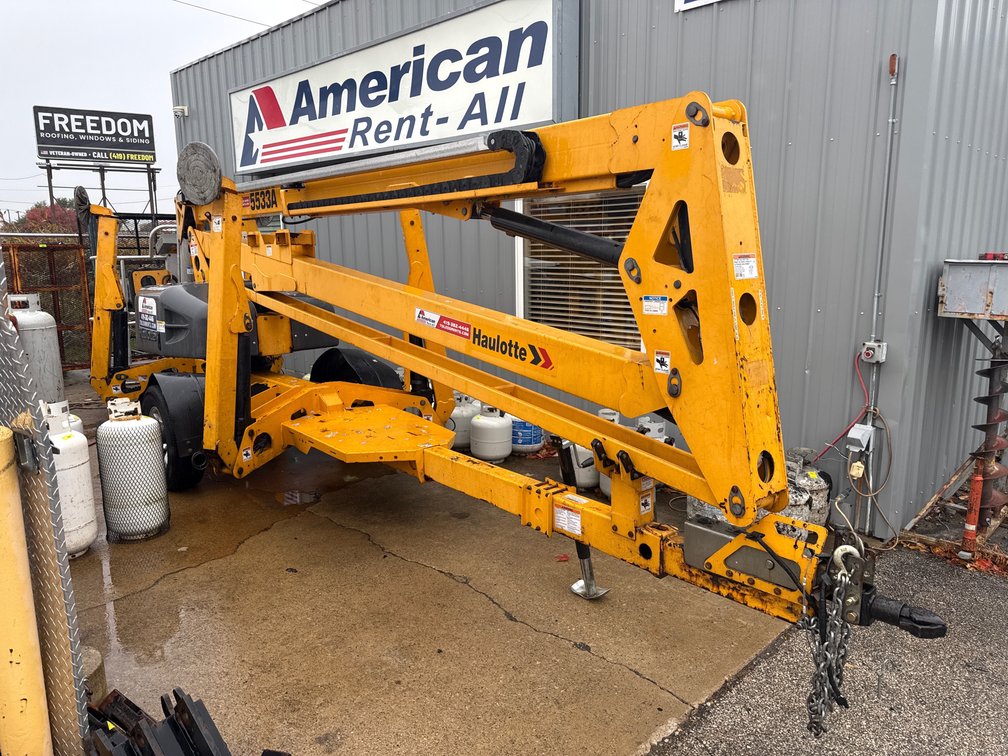 O- Haulotte 5533A Electric Articulating Towable Boom Lift 55'