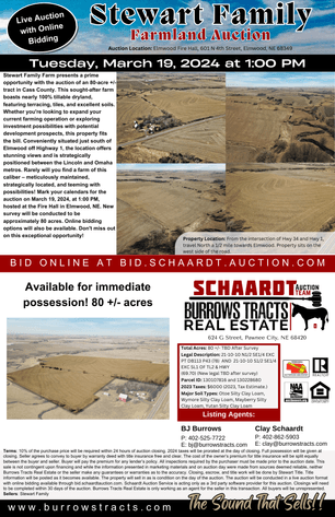 Image for Stewart Family Land Auction (Cass County)