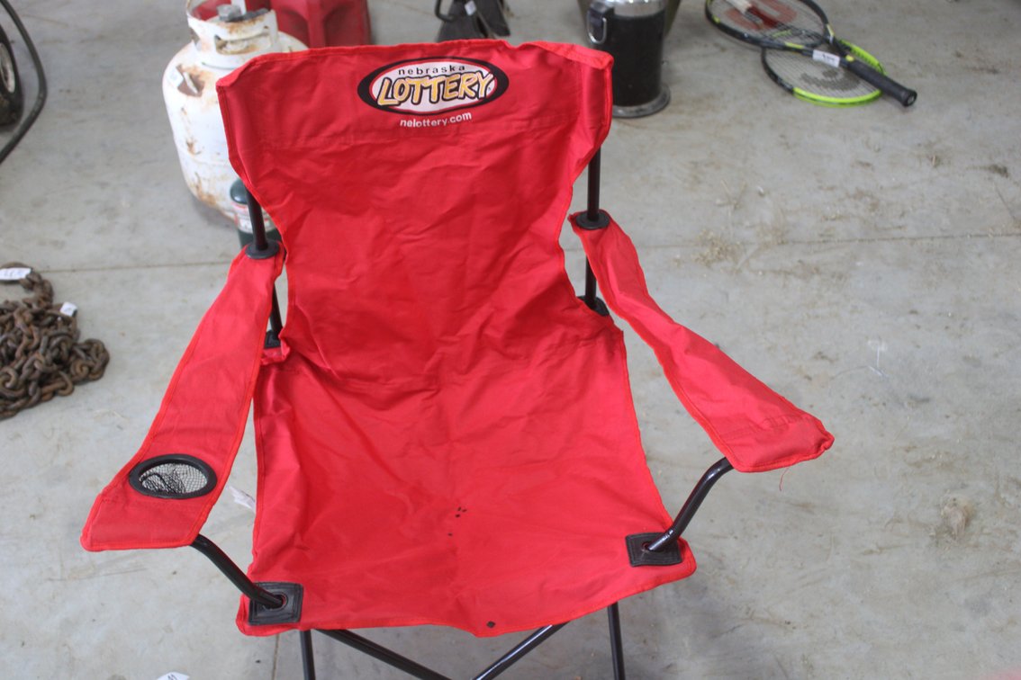 Nebraska Lottery Lawn Chair