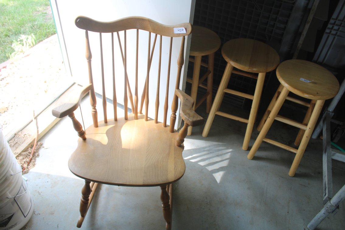Wooden Rocking Chair