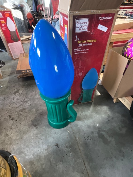 3ft Holiday Jumbo Bulb