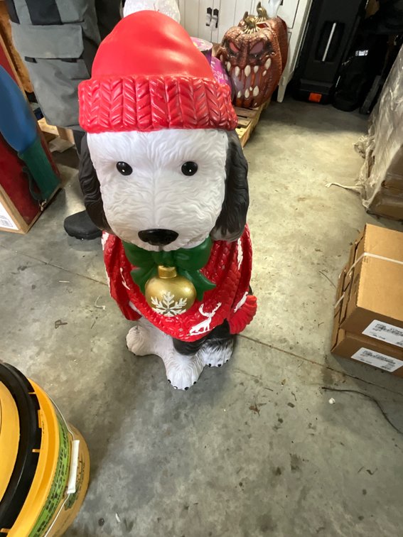 2.5ft LED Sheepdog Puppy