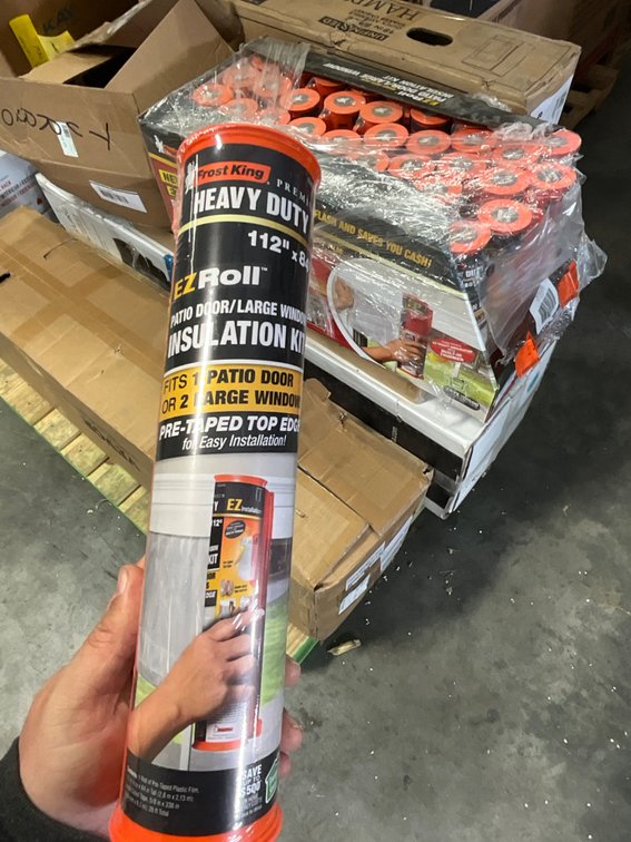 5 - FrostKing EZ Roll Door/Window Insulation Kit