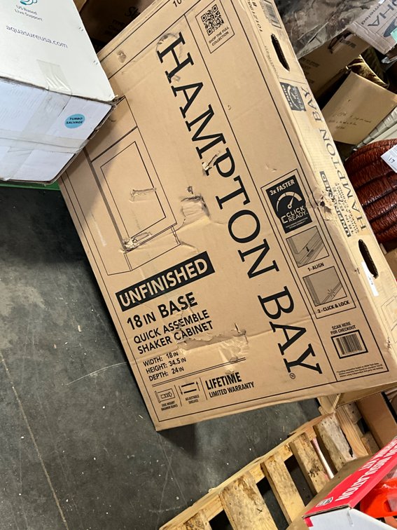 Hampton Bay Shaker Cabinet