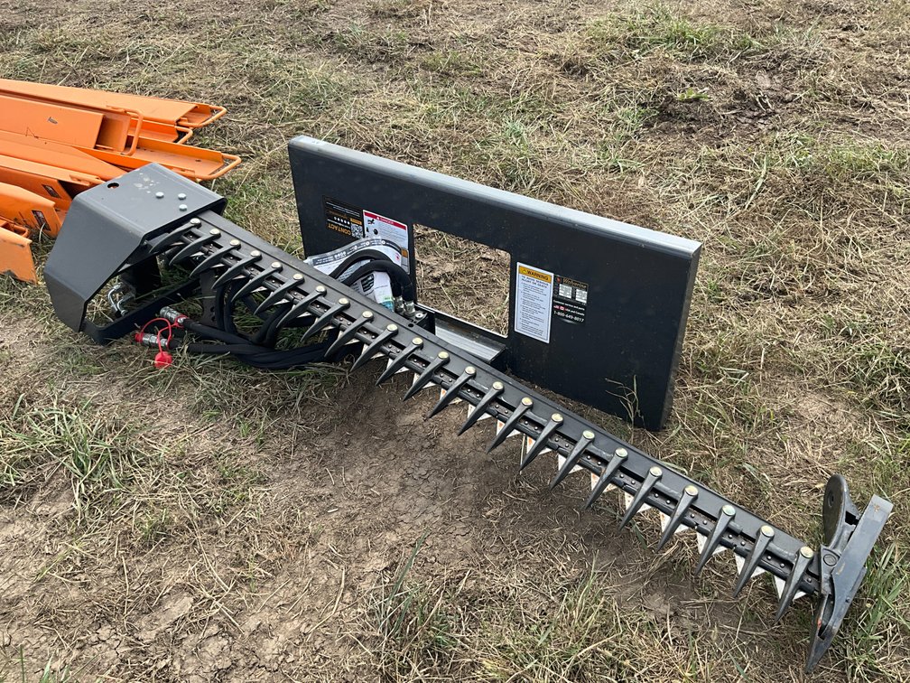 Unused 2025 Wolverine Skid Steer Sickle Bar Mower
