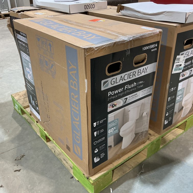 Glacier Bay Power Flush Toilet
