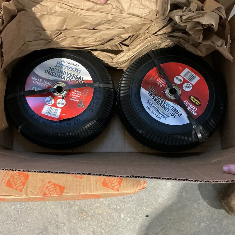 2 Dolley Wheels