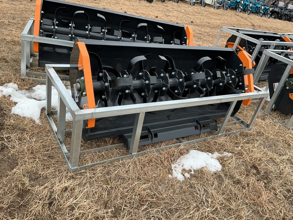 Unused 2025 Arteer 72" Skid Steer Hydraulic Rotary Tiller