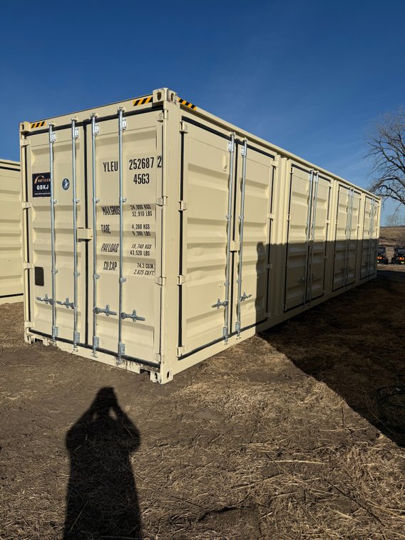 One Trip 40' 5 Door High Cube Storage Container