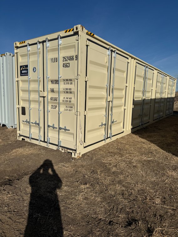 One Trip 40' 5 Door High Cube Storage Container