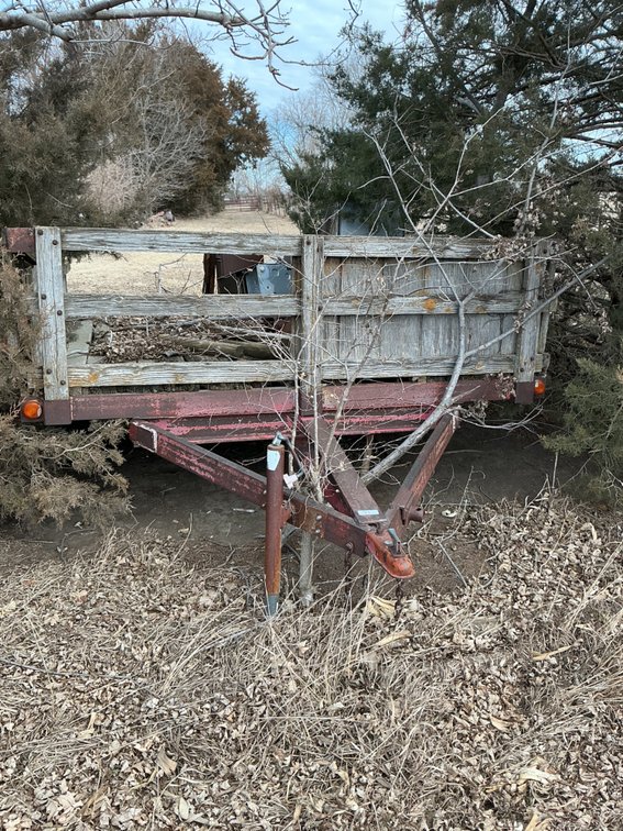 Trailer with Scrap