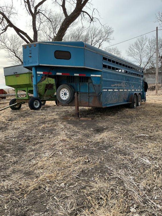 Travelute 7'x20' Stock Trailer