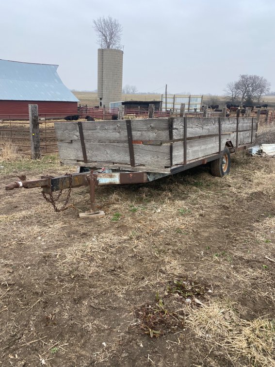 Homemade 14' Trailer