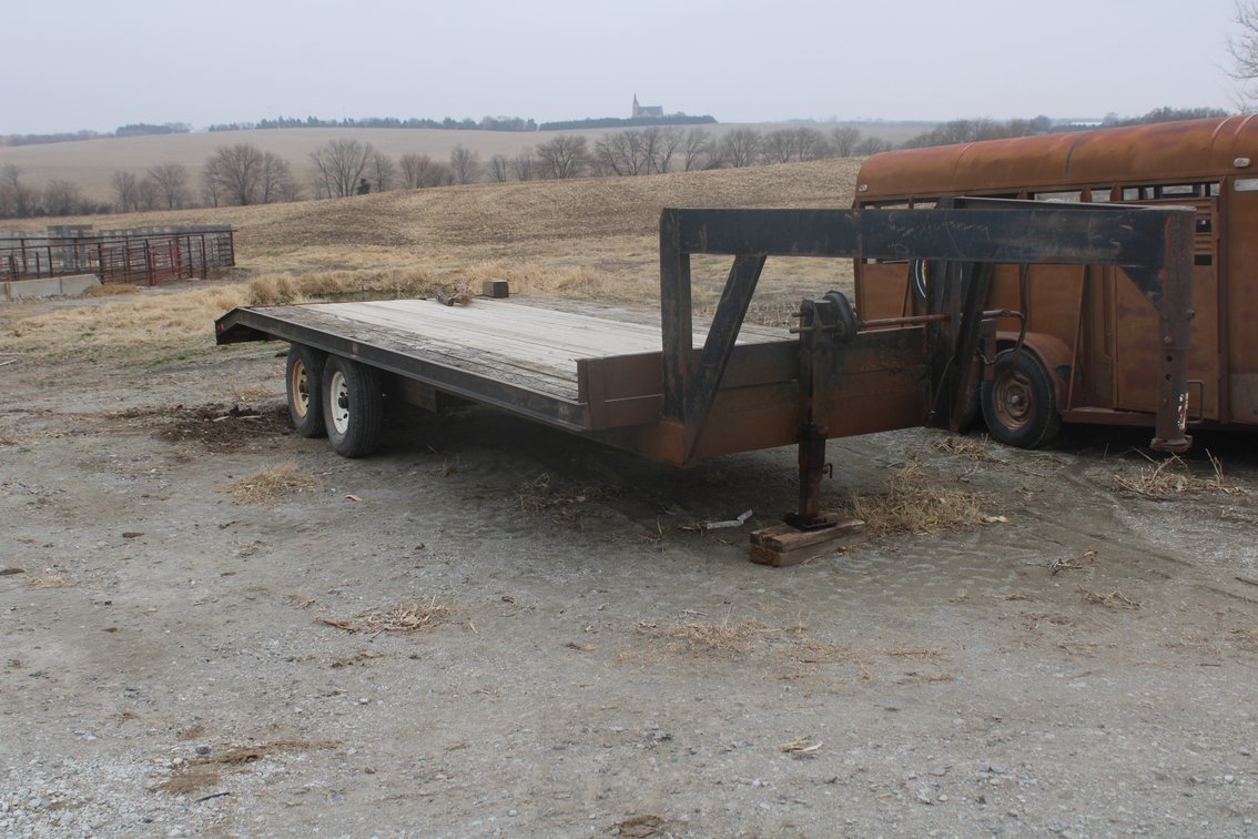 Homemade 18'+3' Gooseneck Trailer