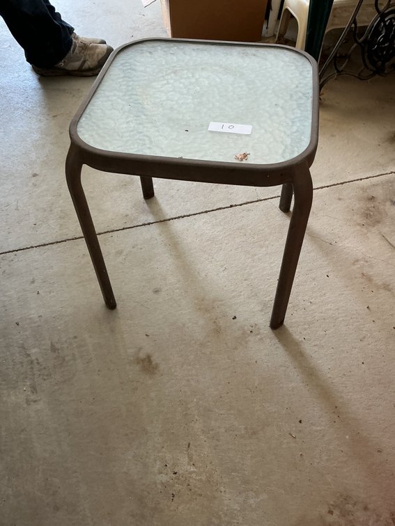 Patio table