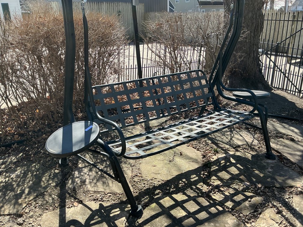 2 person outdoor swing