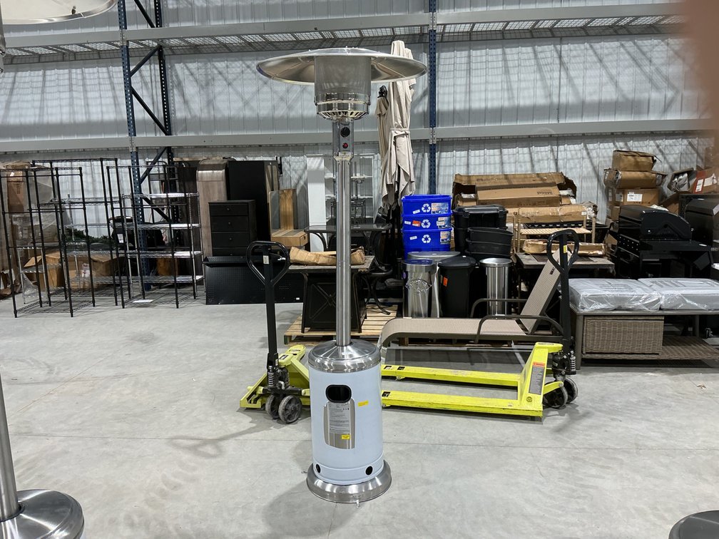 Hampton Bay Stainless Steel Standup Propane Heater