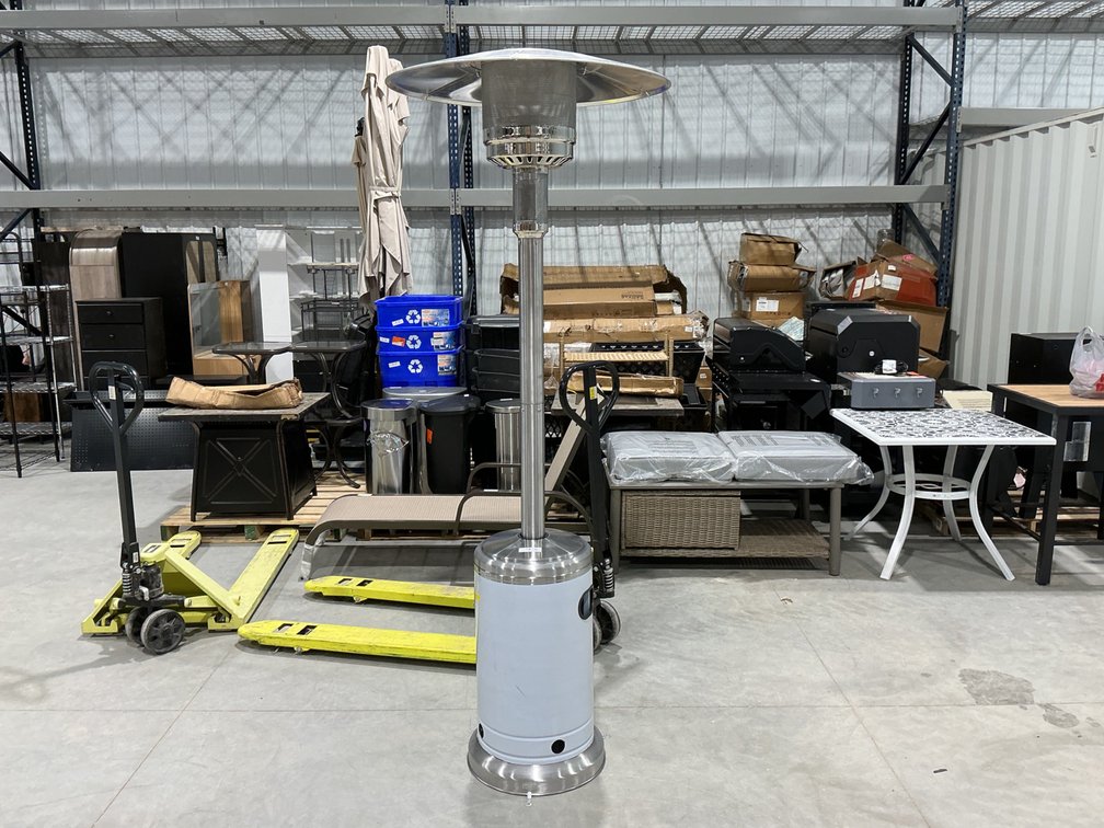 Hampton Bay Stainless Steel Standup Propane Heater