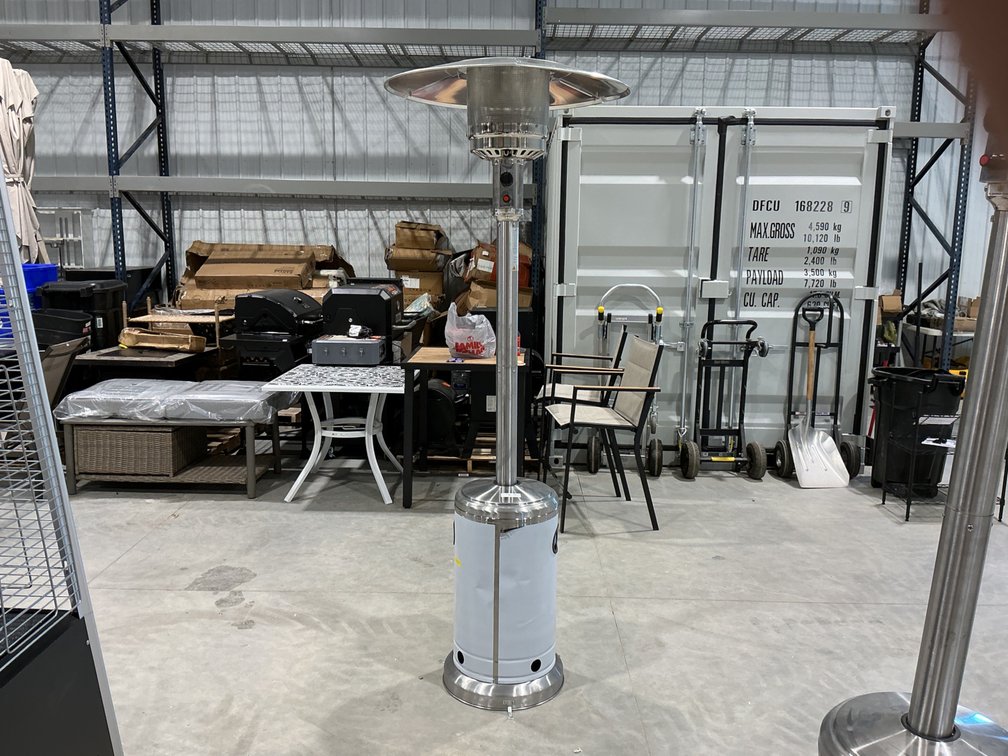 Hampton Bay Stainless Steel Standup Propane Heater
