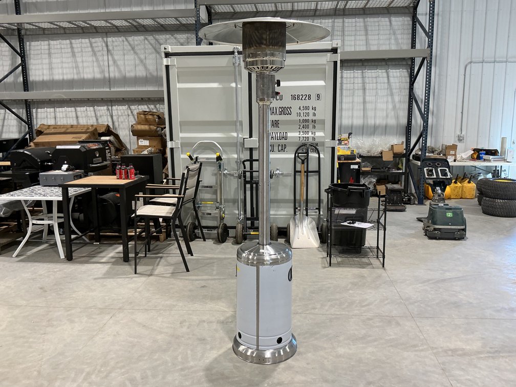 Hampton Bay Stainless Steel Standup Propane Heater