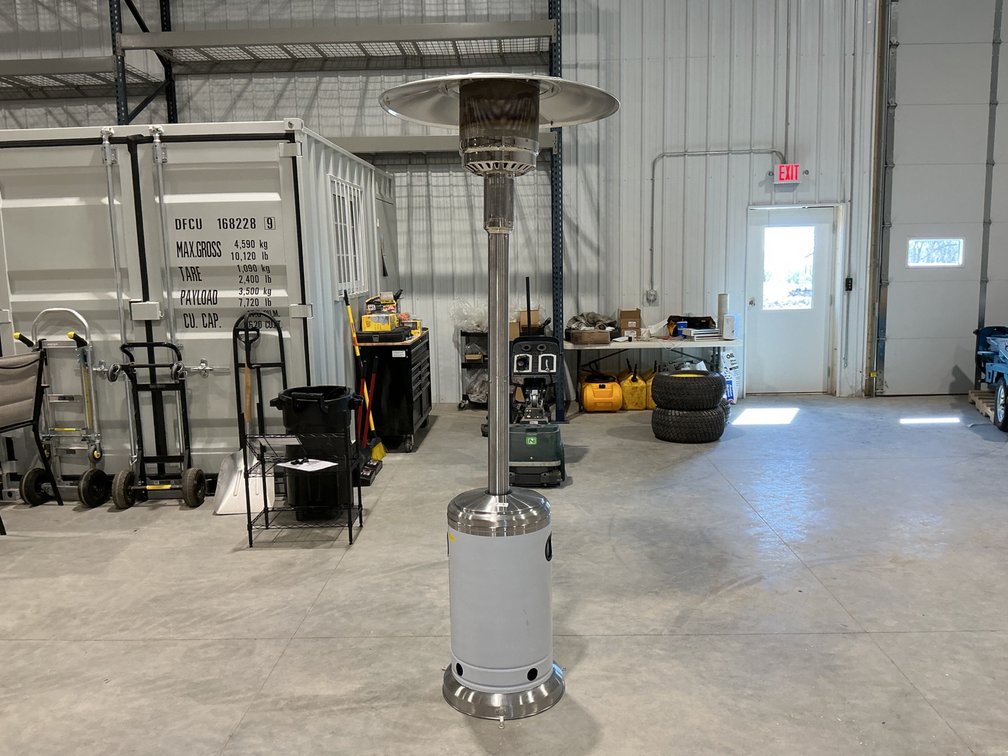 Hampton Bay Stainless Steel Standup Propane Heater