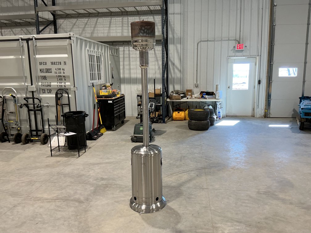 Hampton Bay Stainless Steel Standup Propane Heater