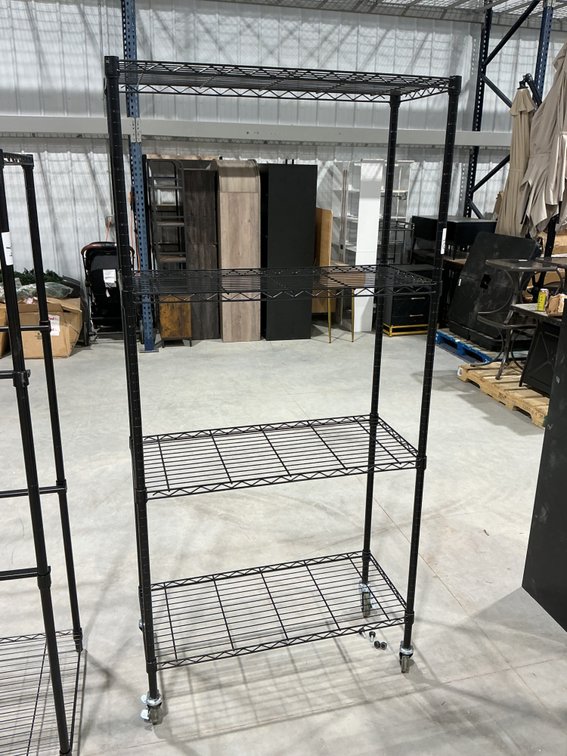 HDX Metal Rack with Wheels