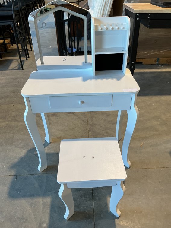Kids Vanity with Bench