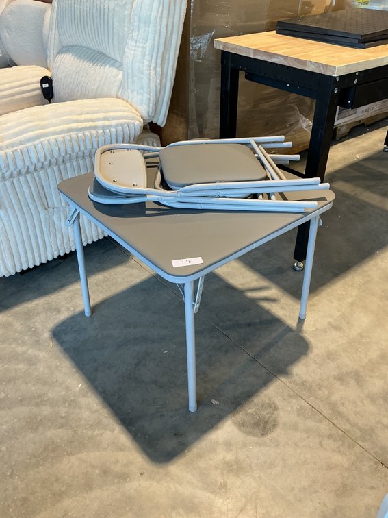 Small Square Table with 2 Chairs