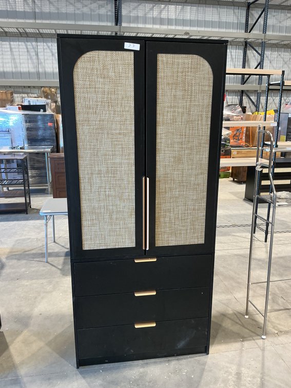 3 Drawer/2 Door Wardrobe Closet
