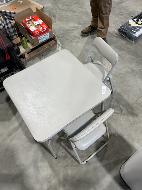 Kids Folding Table with 2 Chairs