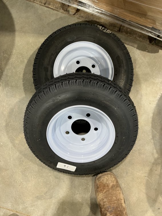 5 Lug Trailer Wheels with 4.80-8 Tires