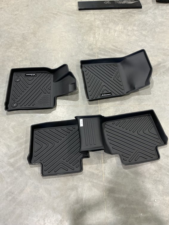 Set of 3 Truck Floor Mats