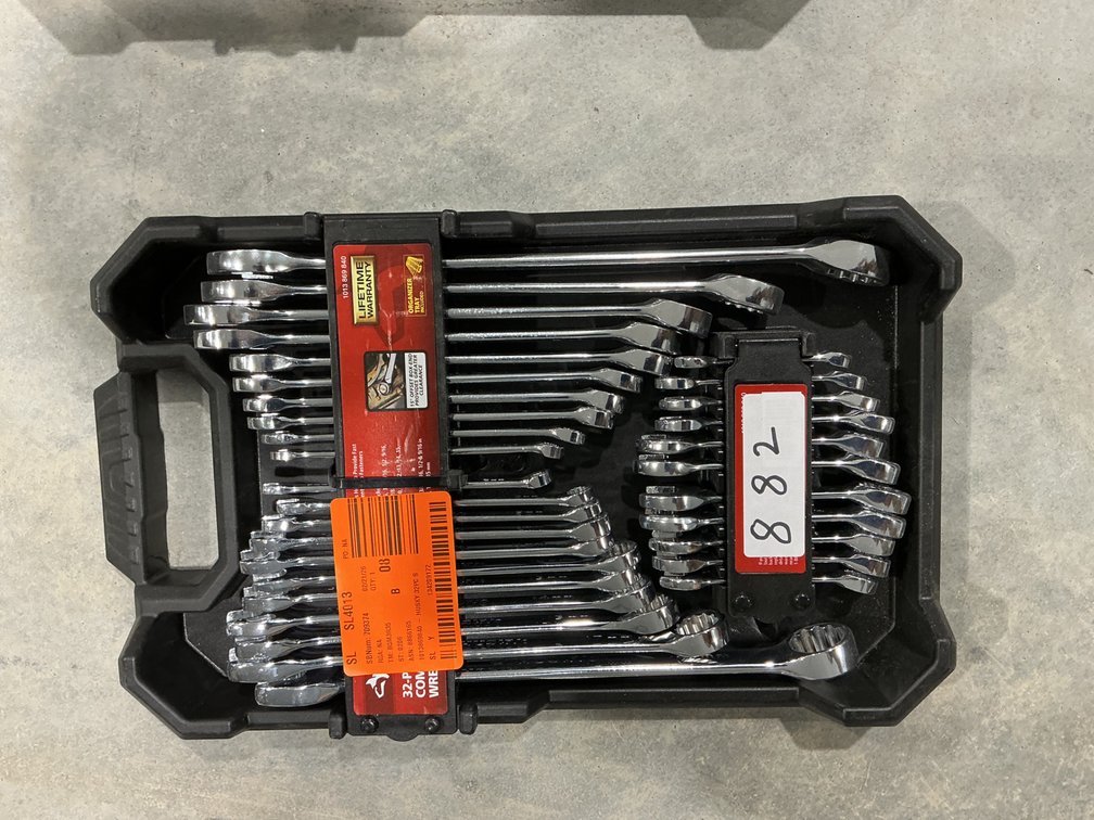 Husky 32pc Combination Wrench Set