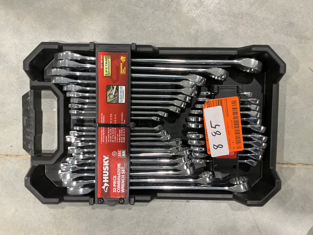 Husky 32pc Combination Wrench Set